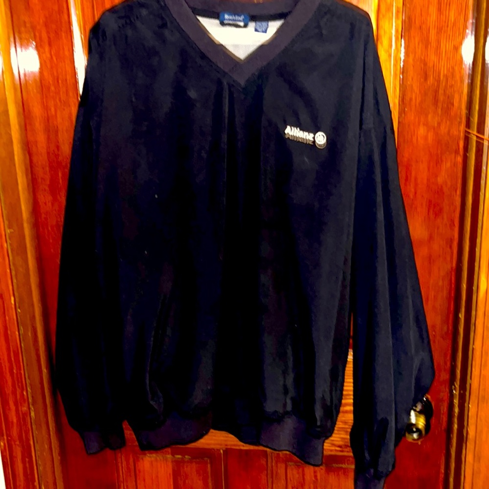 Vintage Rivers End Black Windbreaker Mens XL. Excellent Condition.